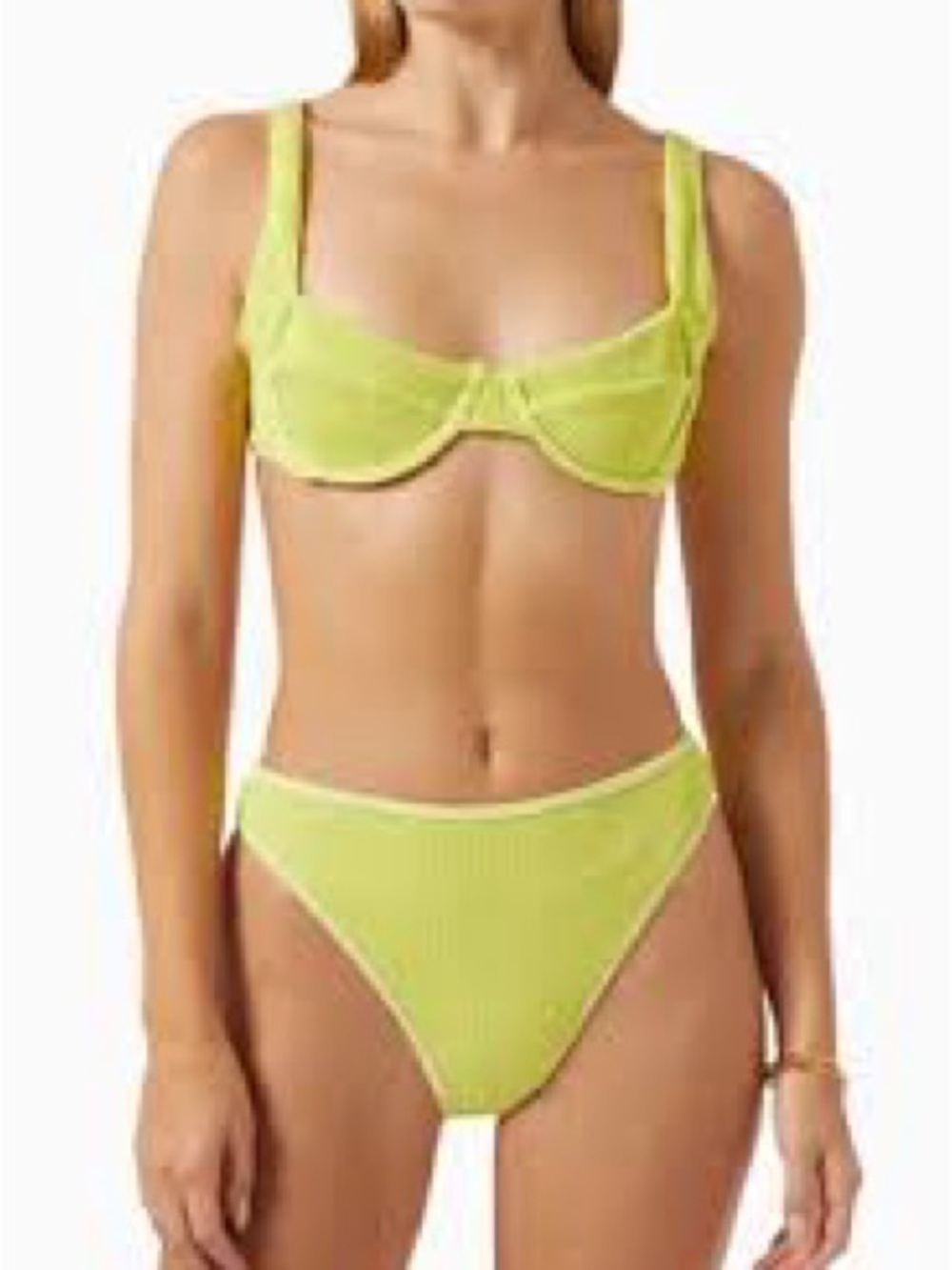 Good American Always Fits Demi Bikini Top